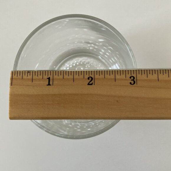 Set of 2 Crown Royal Heavy Bottom Rocks Glasses Pebbled Bottom with Logo - Picture 8 of 9